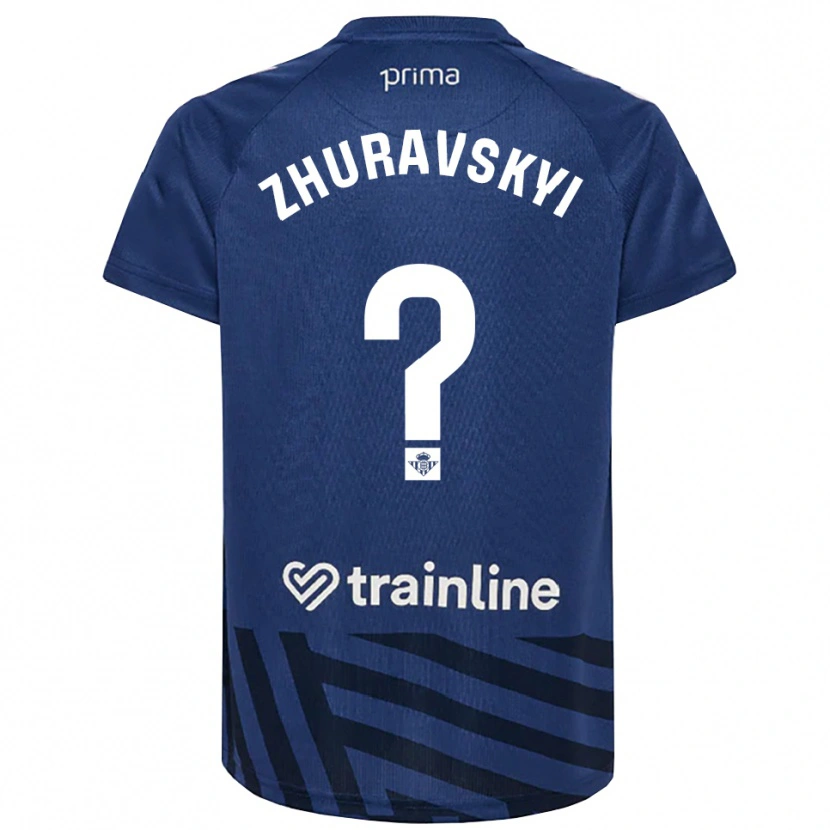 Danxen Kinder Yan Zhuravskyi #0 Trikot Königsblau Weiß Torwarttrikot 2025/26