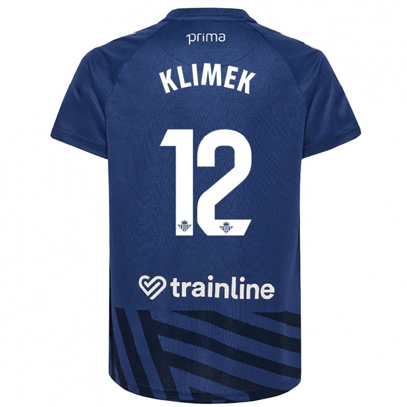 Danxen Kinder Bruno Klimek #12 Trikot Königsblau Weiß Torwarttrikot 2025/26