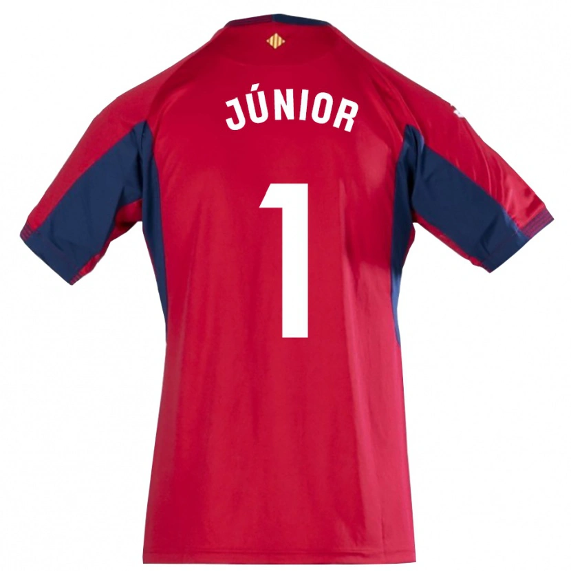 Danxen Kinder Luiz Júnior #1 Trikot Königsblau Rot Torwarttrikot 2025/26