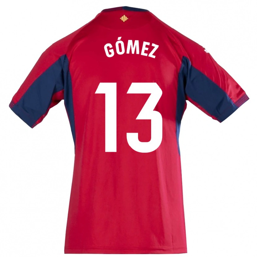Danxen Kinder Rubén Gómez #13 Trikot Königsblau Rot Torwarttrikot 2025/26