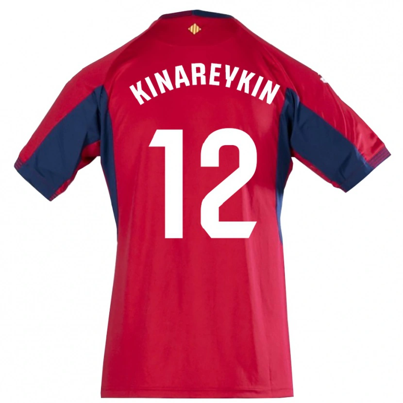 Danxen Kinder Yakiv Kinareykin #12 Trikot Königsblau Rot Torwarttrikot 2025/26