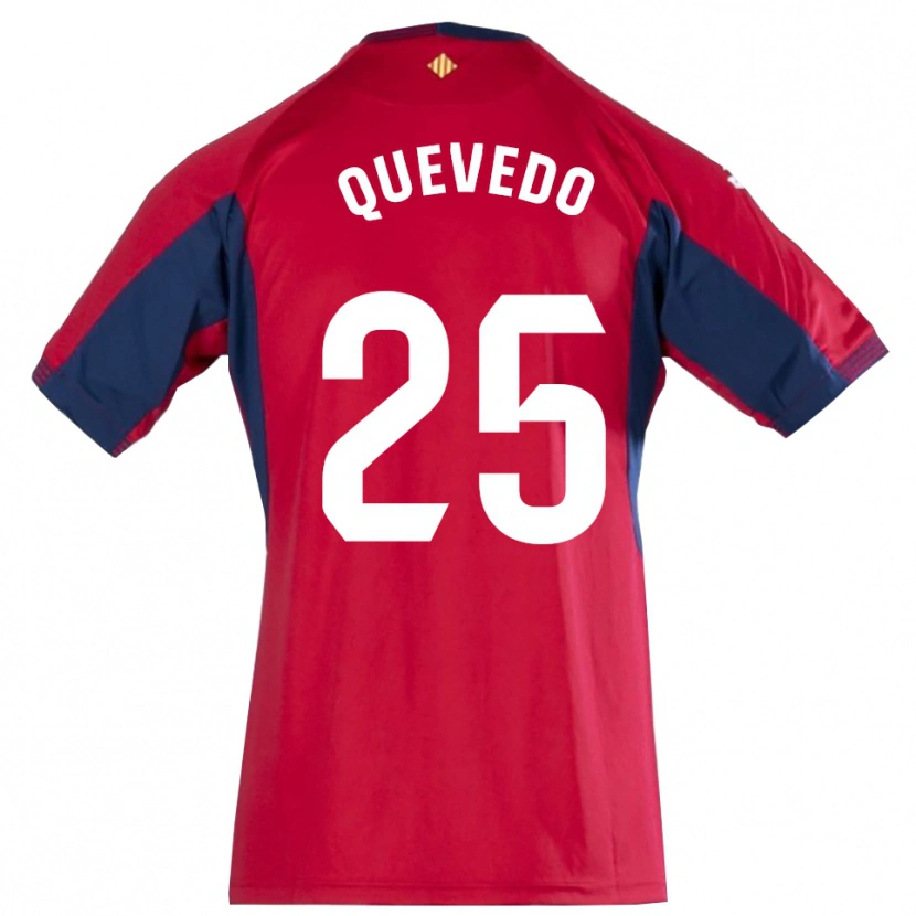 Danxen Kinder Alex Quevedo #25 Trikot Königsblau Rot Torwarttrikot 2025/26