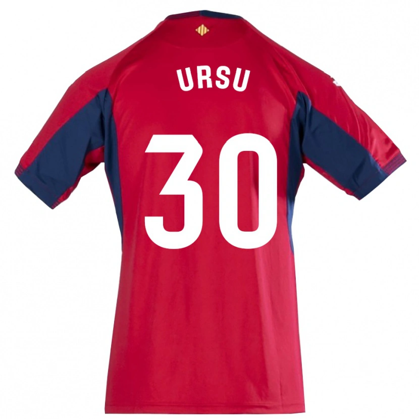 Danxen Kinder Eduard Ursu #30 Trikot Königsblau Rot Torwarttrikot 2025/26