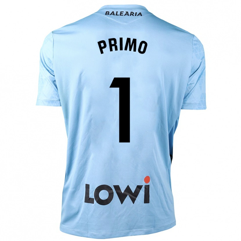 Danxen Kinder Álex Primo #1 Trikot Hellblau Schwarz Torwarttrikot 2025/26