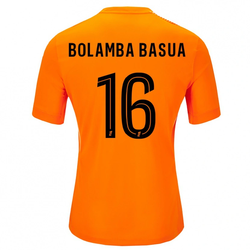 Danxen Kinder Kévin Bolamba Basua #16 Trikot Orange Schwarz Torwarttrikot 2025/26