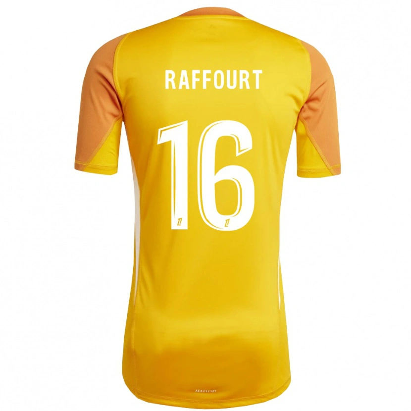 Danxen Kinder Timéo Raffourt #16 Trikot Orange Weiß Torwarttrikot 2025/26