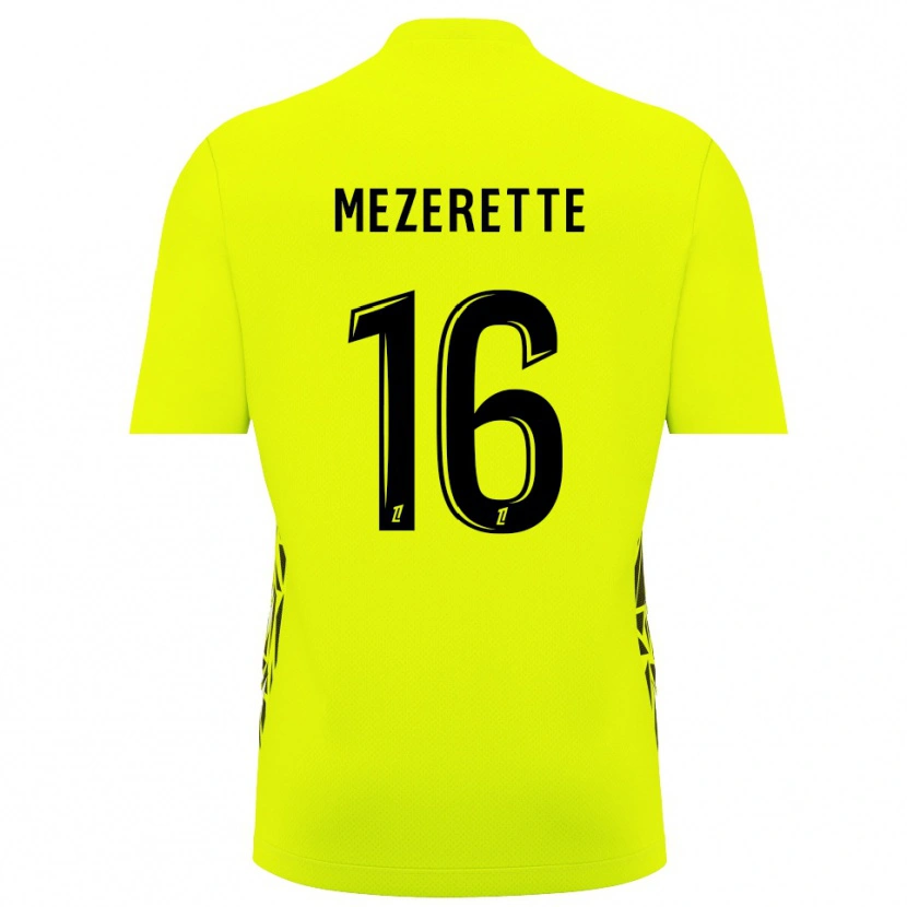 Danxen Kinder Louis Mezerette #16 Trikot Leuchtendes Grün Torwarttrikot 2025/26