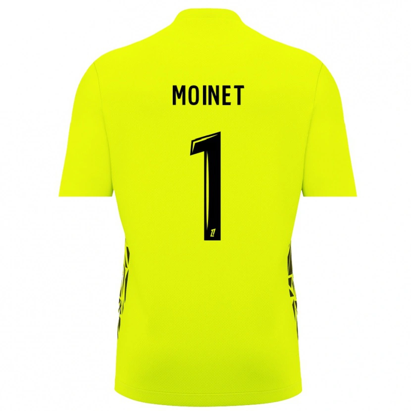 Danxen Kinder Victor Moinet #1 Trikot Leuchtendes Grün Torwarttrikot 2025/26