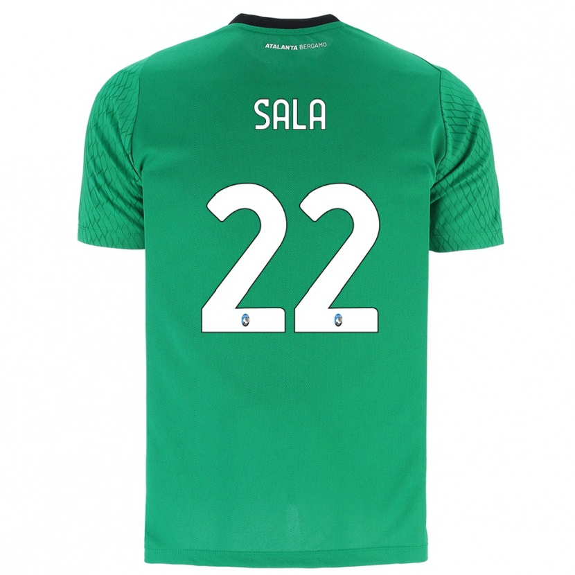 Danxen Kinder Lorenzo Sala #22 Trikot Smaragdgrün Torwarttrikot 2025/26
