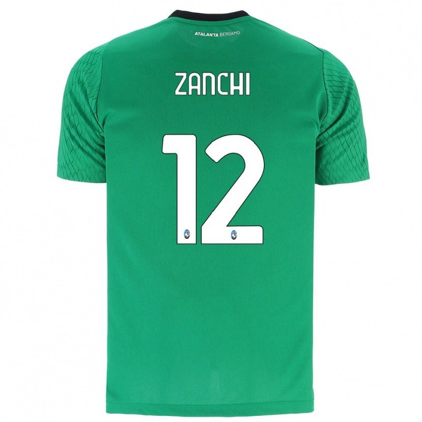 Danxen Kinder Edoardo Zanchi #12 Trikot Smaragdgrün Torwarttrikot 2025/26
