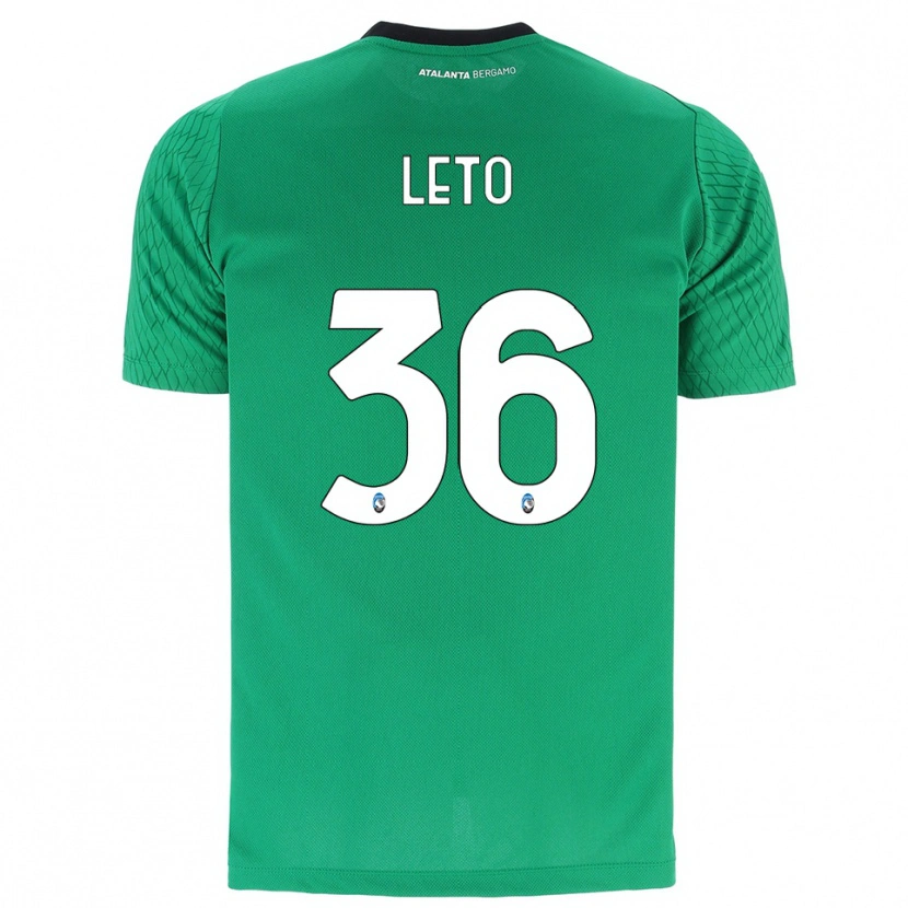 Danxen Kinder Manuel Leto #36 Trikot Smaragdgrün Torwarttrikot 2025/26
