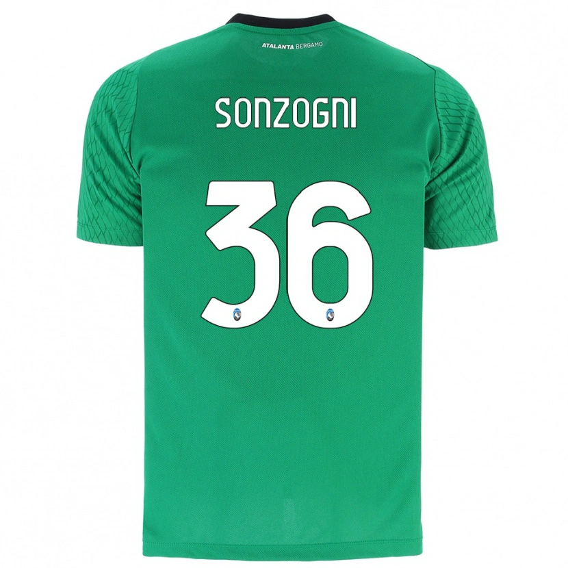 Danxen Kinder Mattia Sonzogni #36 Trikot Smaragdgrün Torwarttrikot 2025/26