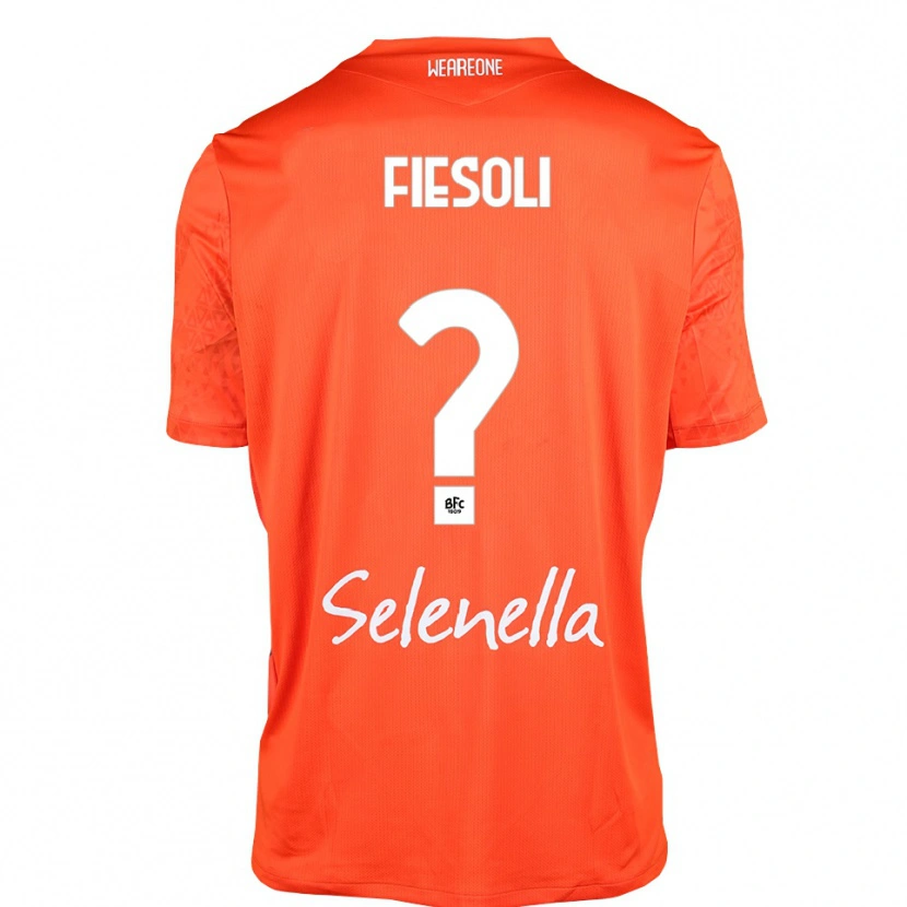 Danxen Kinder Marta Fiesoli #0 Trikot Orange Schwarz Weiß Torwarttrikot 2025/26