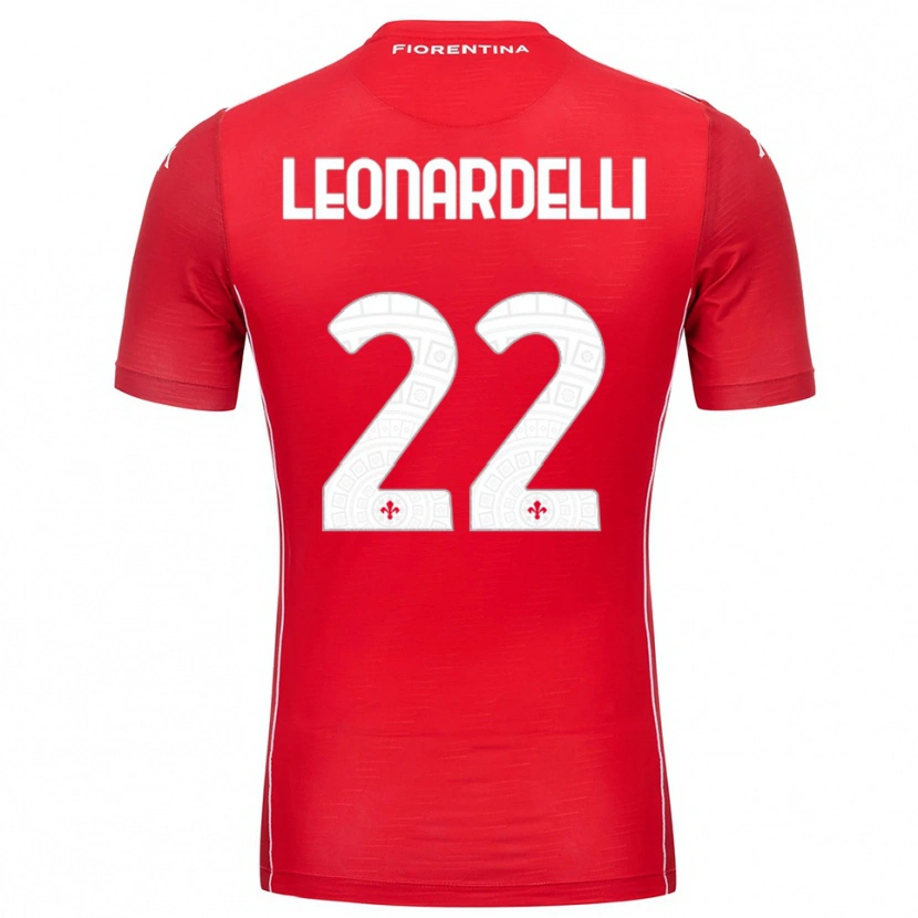 Danxen Kinder Pietro Leonardelli #22 Trikot Rot Weiß Torwarttrikot 2025/26