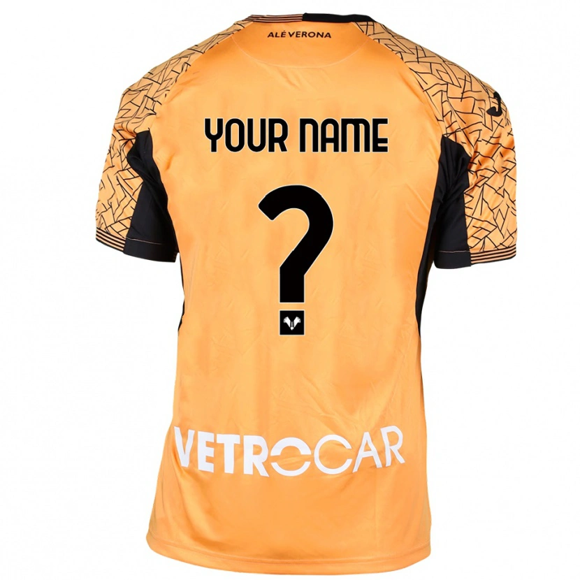Danxen Kinder Hellas Verona Orange Schwarz Weiß Trikot Torwarttrikot 2025/26
