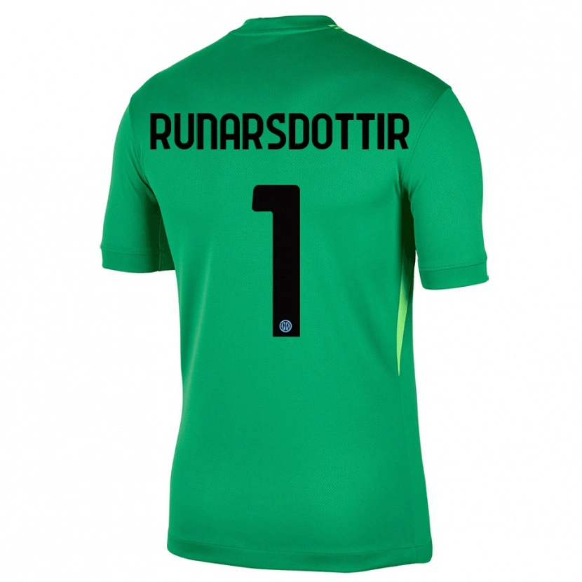Danxen Kinder Cecilía Rán Rúnarsdóttir #1 Trikot Hellgrün Schwarz Torwarttrikot 2025/26