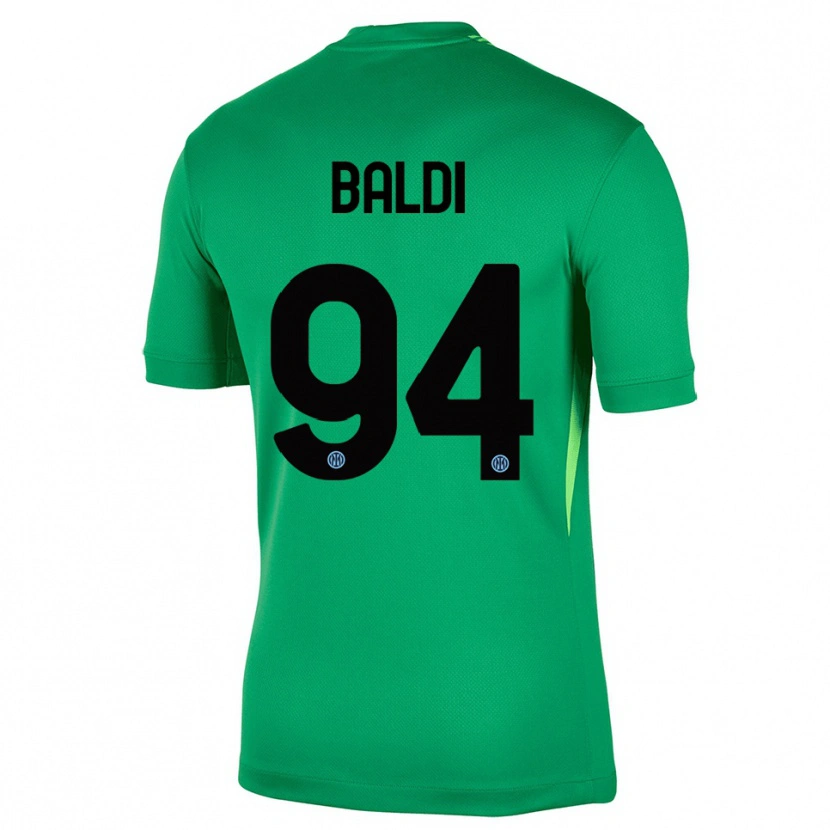 Danxen Kinder Rachele Baldi #94 Trikot Hellgrün Schwarz Torwarttrikot 2025/26