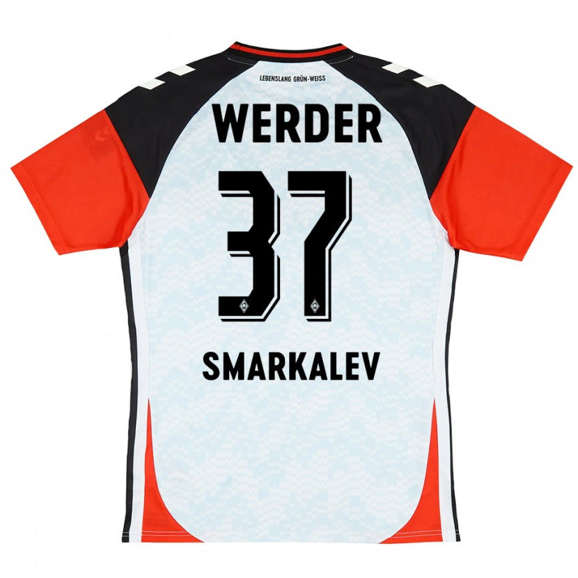 Danxen Kinder Stefan Smarkalev #37 Trikot Schwarz Rot Gelb Torwarttrikot 2025/26