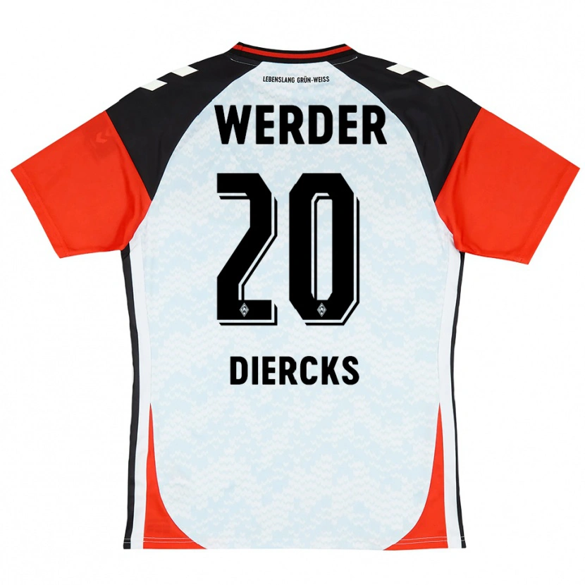 Danxen Kinder Lewis Diercks #20 Trikot Schwarz Rot Gelb Torwarttrikot 2025/26