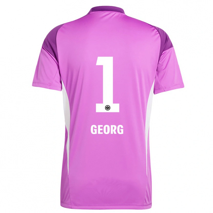 Danxen Kinder Hannes Georg #1 Trikot Flieder Weiß Torwarttrikot 2025/26