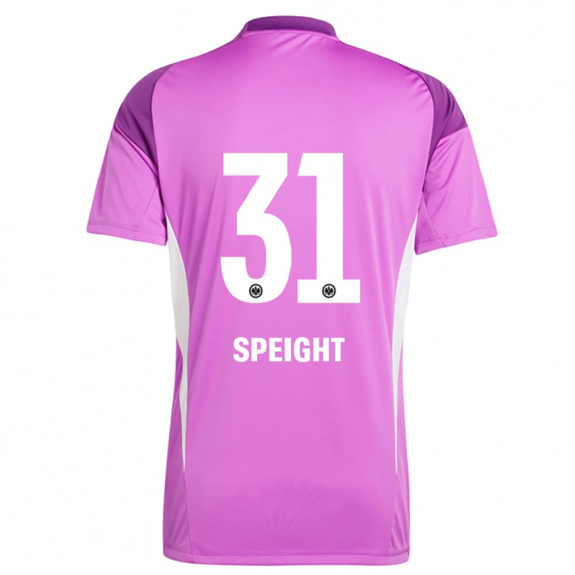Danxen Kinder Benjamin Speight #31 Trikot Flieder Weiß Torwarttrikot 2025/26