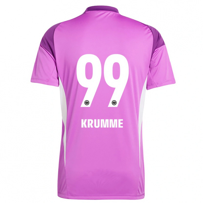 Danxen Kinder Janne Krumme #99 Trikot Flieder Weiß Torwarttrikot 2025/26
