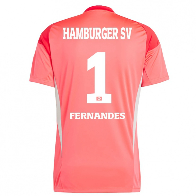 Danxen Kinder Daniel Heuer Fernandes #1 Trikot Rot Orange Torwarttrikot 2025/26