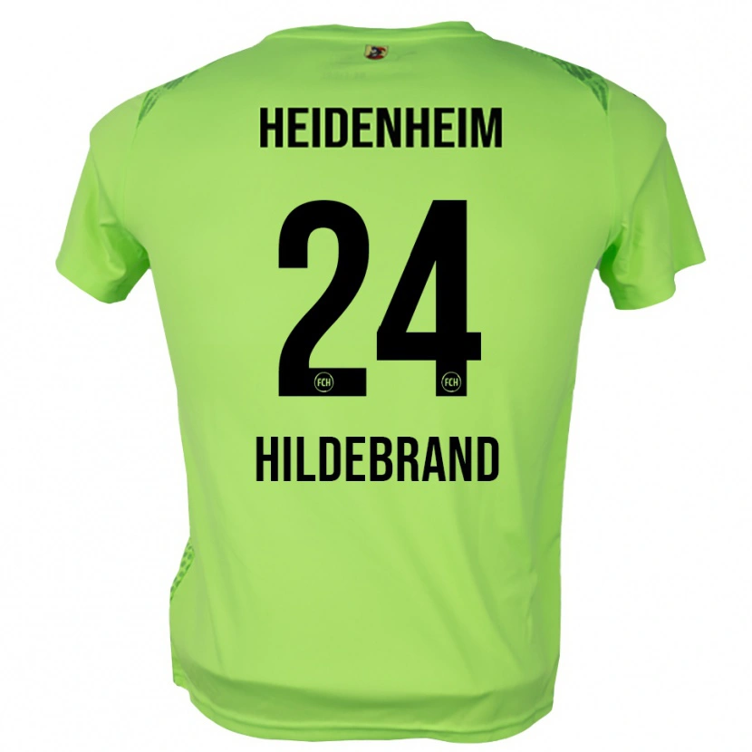 Danxen Kinder Jan Hildebrandt #24 Trikot Blassgrün Torwarttrikot 2025/26