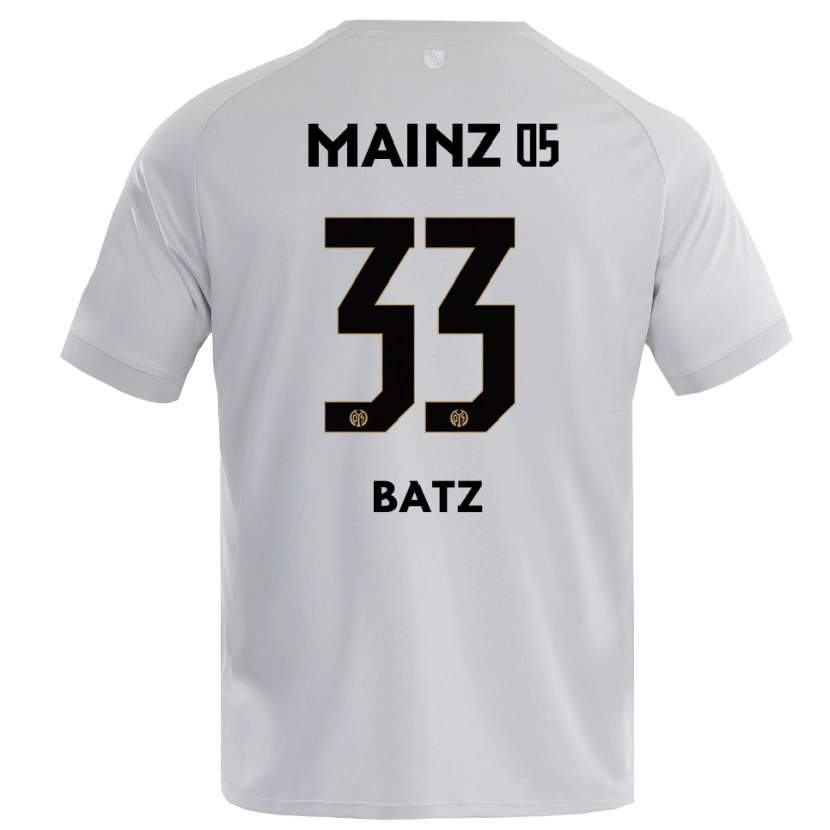 Danxen Kinder Daniel Batz #33 Trikot Hellgrau Blau Torwarttrikot 2025/26