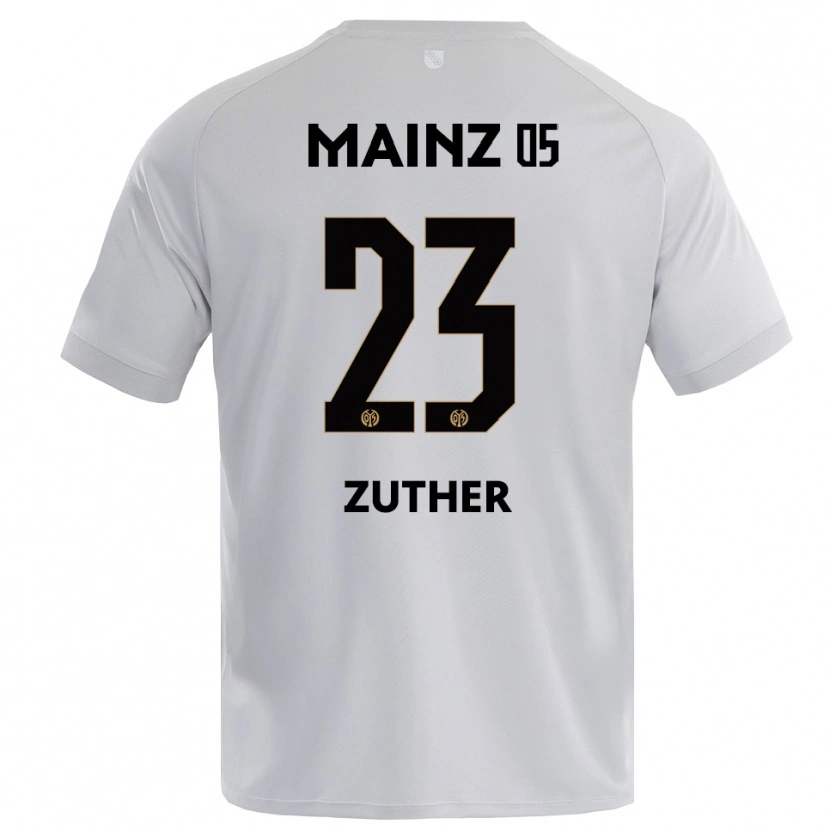 Danxen Kinder Pit Zuther #23 Trikot Hellgrau Blau Torwarttrikot 2025/26