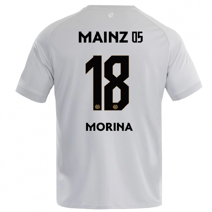 Danxen Kinder Genti Morina #18 Trikot Hellgrau Blau Torwarttrikot 2025/26