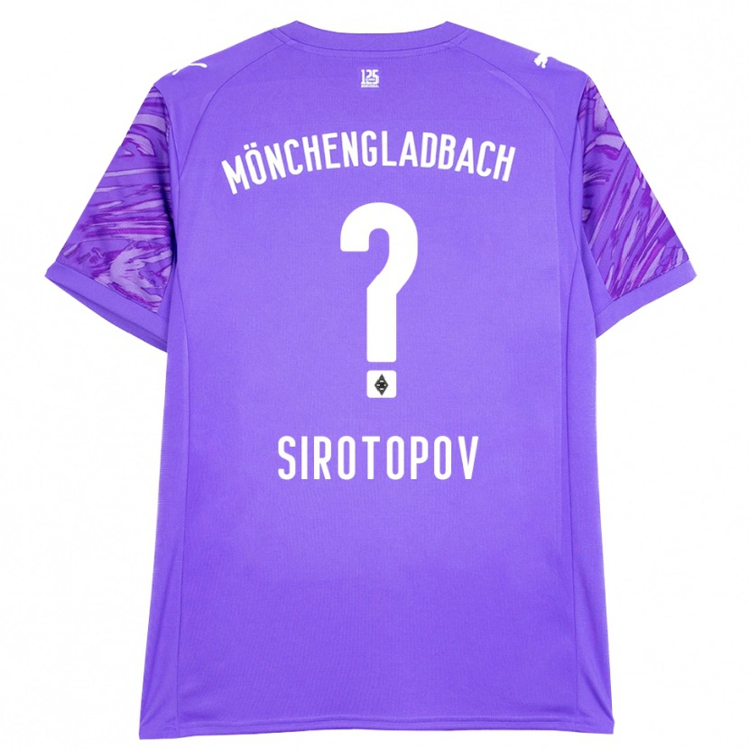 Danxen Kinder Artem Sirotopov #0 Trikot Flieder Weiß Torwarttrikot 2025/26