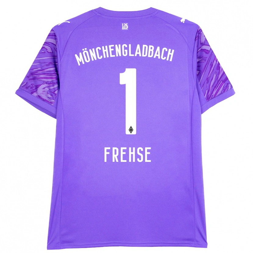 Danxen Kinder Jil Frehse #1 Trikot Flieder Weiß Torwarttrikot 2025/26