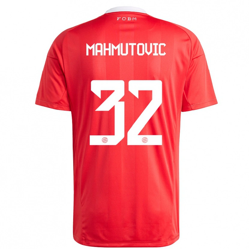 Danxen Kinder Ena Mahmutovic #32 Trikot Rot Weiß Torwarttrikot 2025/26