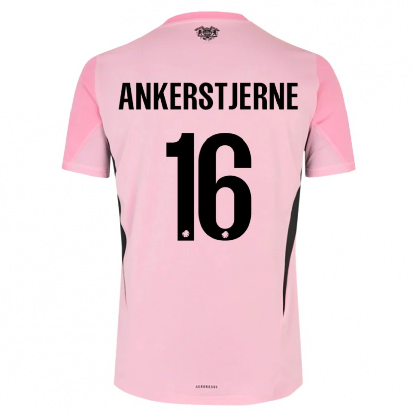 Danxen Kinder Ida Ankerstjerne #16 Trikot Pink Schwarz Torwarttrikot 2025/26