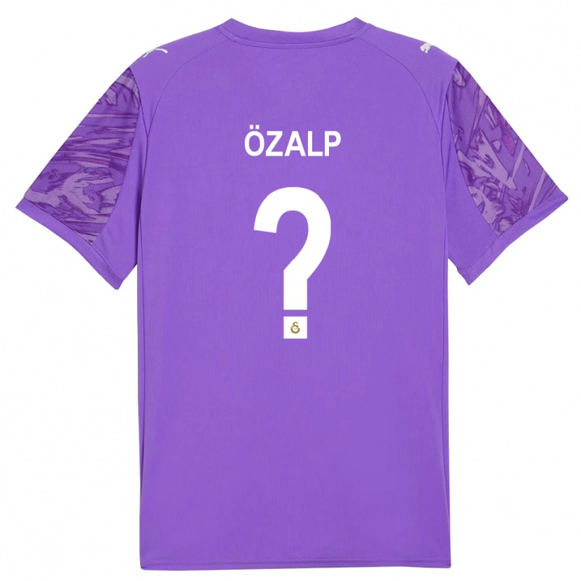 Danxen Kinder Hamza Özalp #0 Trikot Lila Weiß Torwarttrikot 2025/26