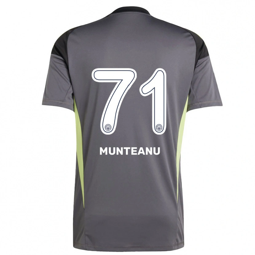 Danxen Kinder Natalia Munteanu #71 Trikot Dunkelgrau Schwarz Torwarttrikot 2025/26