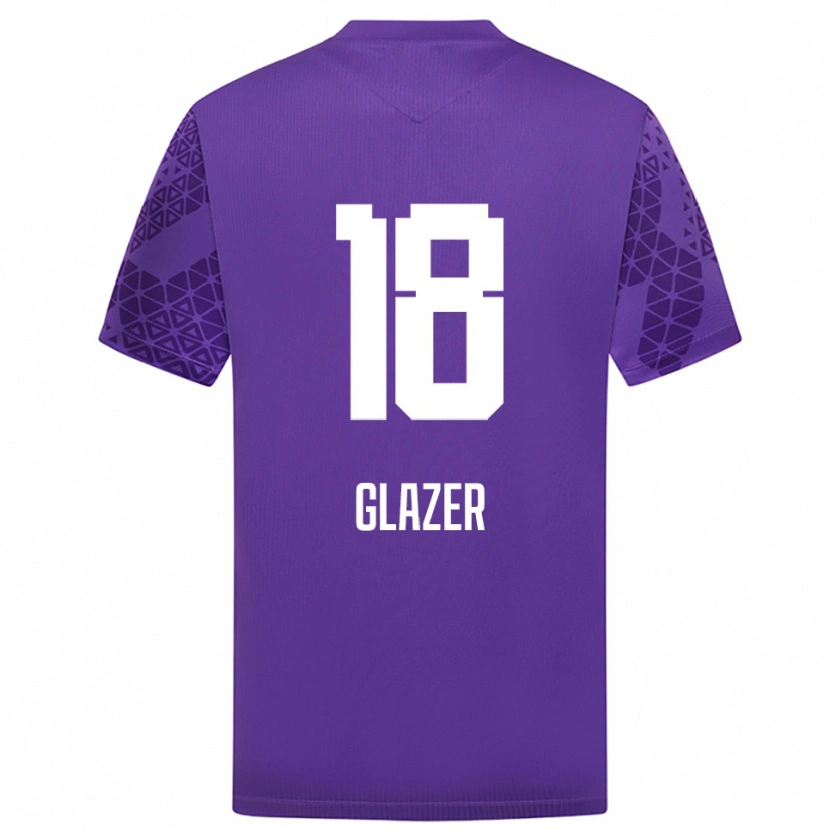 Danxen Kinder Omri Glazer #18 Trikot Indigo Weiß Torwarttrikot 2025/26