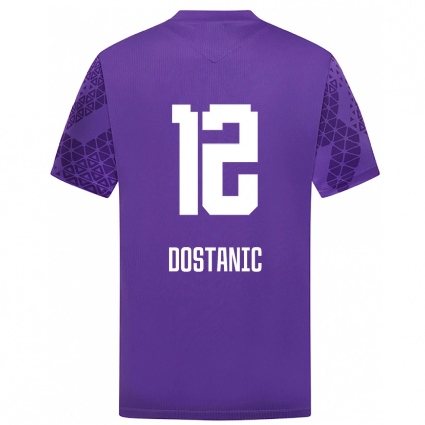Danxen Kinder Filip Dostanic #12 Trikot Indigo Weiß Torwarttrikot 2025/26