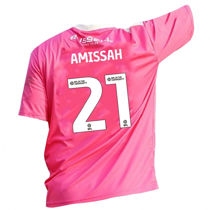 Danxen Herren Jordan Amissah #21 Trikot Rosenrosa Torwarttrikot 2025/26