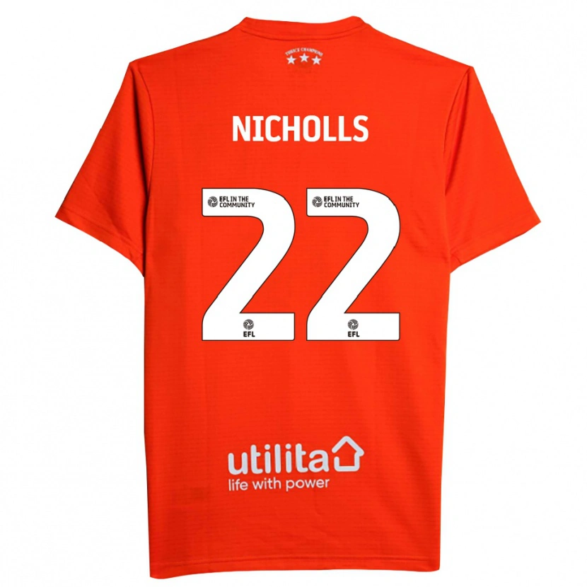 Danxen Herren Lee Nicholls #22 Trikot Rot Weiß Torwarttrikot 2025/26
