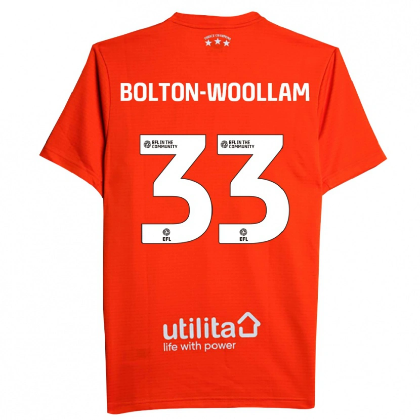 Danxen Herren Kacey Bolton-Woollam #33 Trikot Rot Weiß Torwarttrikot 2025/26