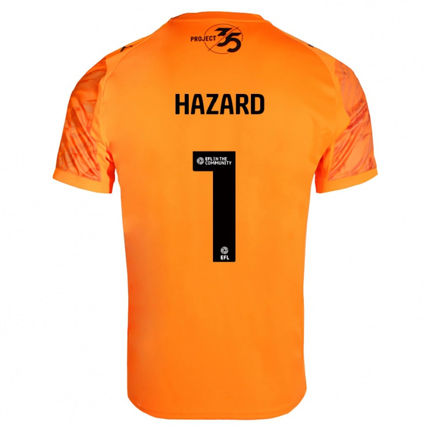 Danxen Herren Conor Hazard #1 Trikot Orange Schwarz Torwarttrikot 2025/26