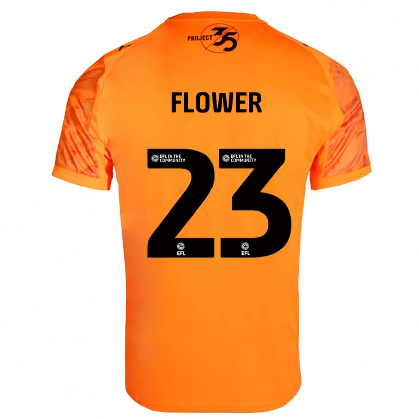 Danxen Herren Jack Flower #23 Trikot Orange Schwarz Torwarttrikot 2025/26