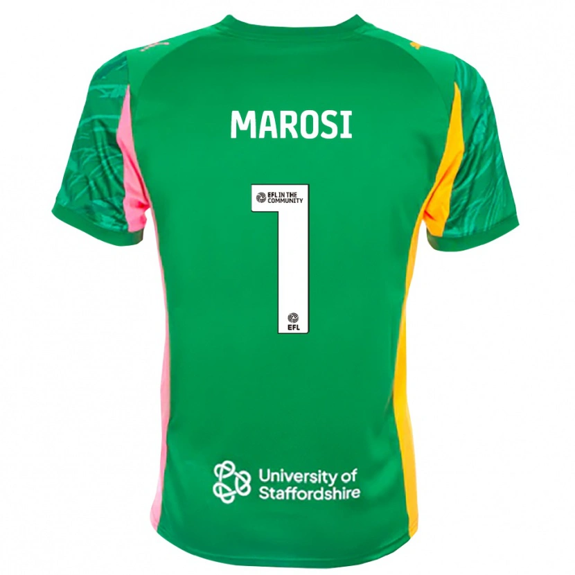 Danxen Herren Marko Marosi #1 Trikot Grün Rosa Orange Torwarttrikot 2025/26