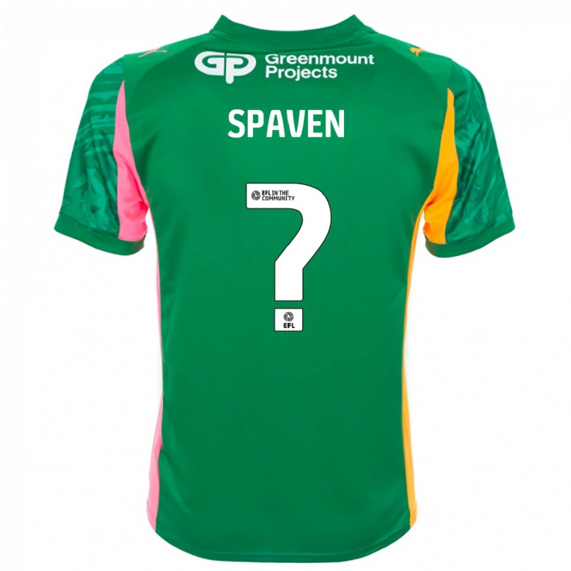 Danxen Herren Jake Spaven #0 Trikot Grün Rosa Orange Torwarttrikot 2025/26
