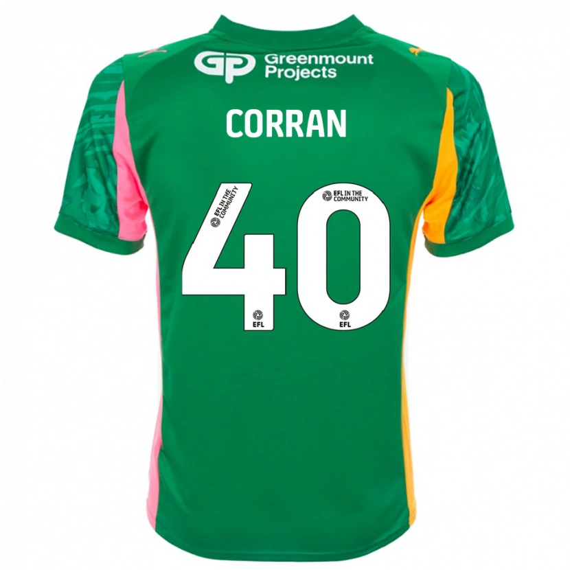 Danxen Herren Matthew Corran #40 Trikot Grün Rosa Orange Torwarttrikot 2025/26