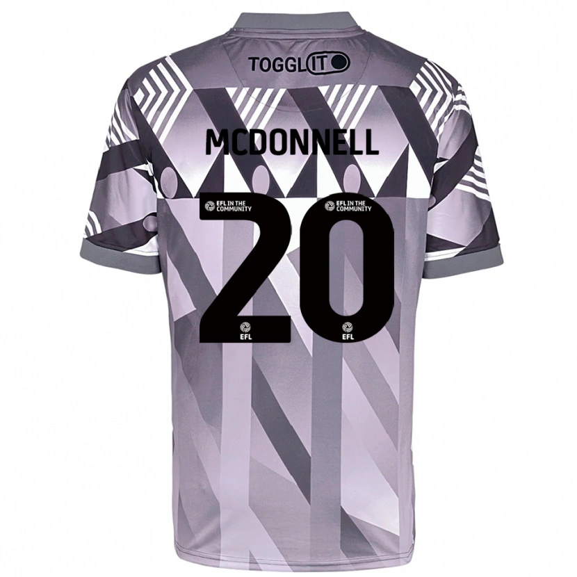 Danxen Herren Joe McDonnell #20 Trikot Hellgrau Torwarttrikot 2025/26