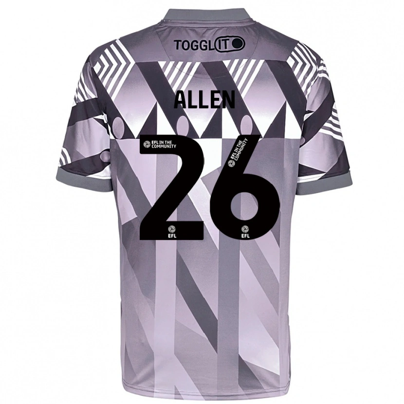 Danxen Herren Lauren Allen #26 Trikot Hellgrau Torwarttrikot 2025/26