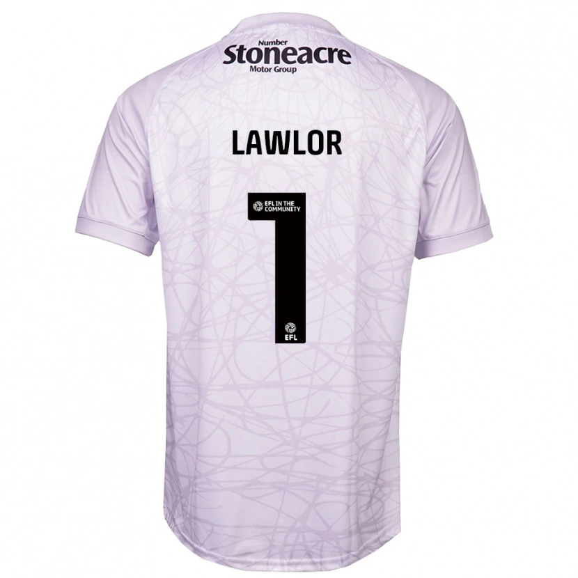 Danxen Herren Ian Lawlor #1 Trikot Hellgrau Schwarz Torwarttrikot 2025/26